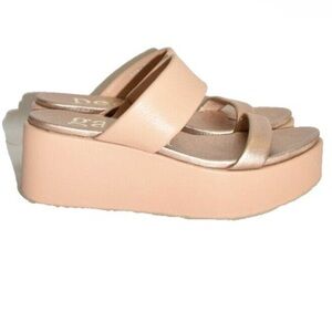 Pedro García Neiva Platform Sandals-NWT- no box size 7.5 (37 1/2) Rosegold